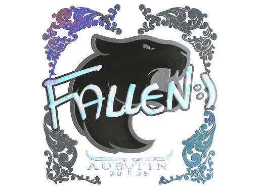 Наклейка | FalleN (голографическая) | Остин-2025