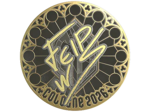Sticker | felps (Gold) | Cologne 2026