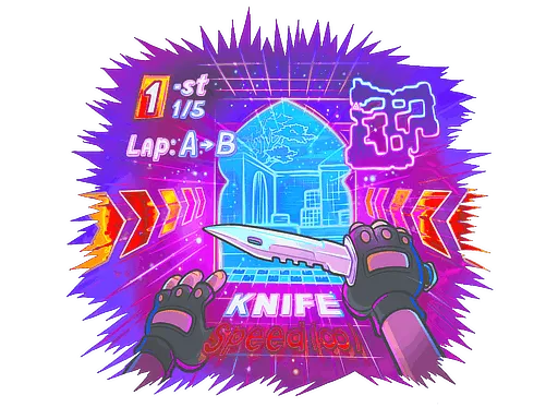 Sticker | First Lap (Holo)