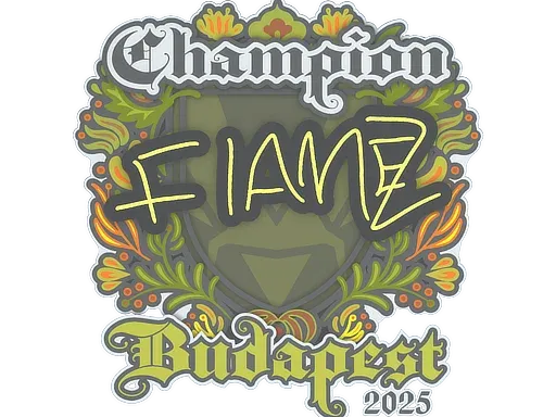 Наклейка | FlameZ (чемпион) | Будапешт-2025