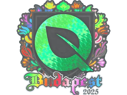 Наклейка | FlyQuest (голографическая) | Будапешт-2025