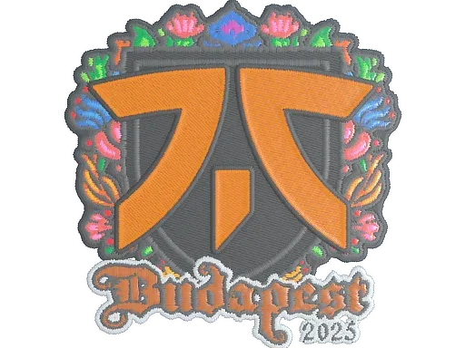 Наклейка | Fnatic (вышитая) | Будапешт-2025