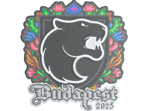 Наклейка | FURIA (вышитая) | Будапешт-2025
