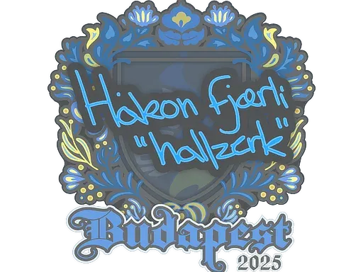 Наклейка | hallzerk | Будапешт-2025