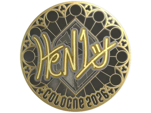Sticker | HEN1 (Gold) | Cologne 2026