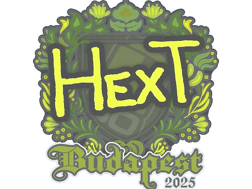 Наклейка | HexT | Будапешт-2025