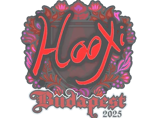 Наклейка | HooXi | Будапешт-2025