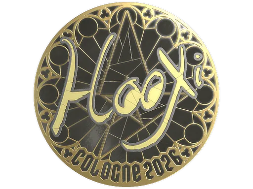 Sticker | HooXi (Gold) | Cologne 2026