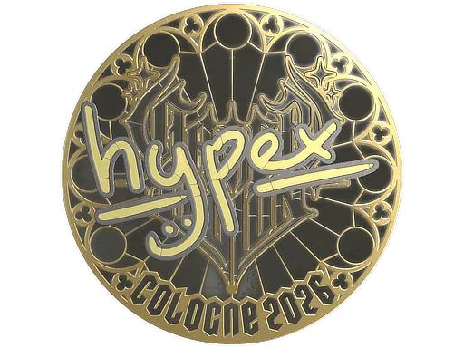 Sticker | hypex (Gold) | Cologne 2026