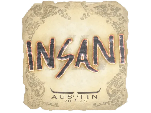 Наклейка | insani | Остин-2025