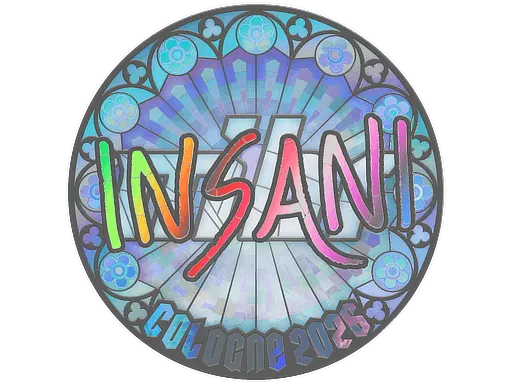 Sticker | insani (Holo) | Cologne 2026