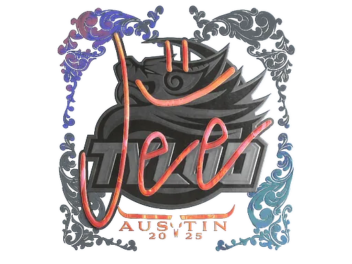 Наклейка | Jee (голографическая) | Остин-2025