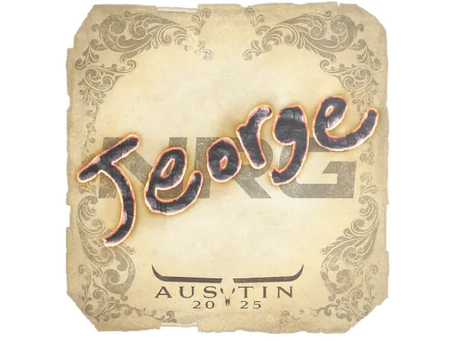 Наклейка | jeorge | Остин-2025
