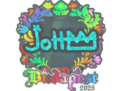 Sticker | jottAAA (Holo) | Budapest 2025