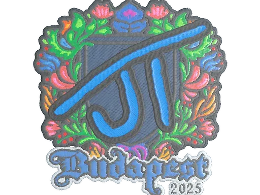 Sticker | JT (Embroidered) | Budapest 2025