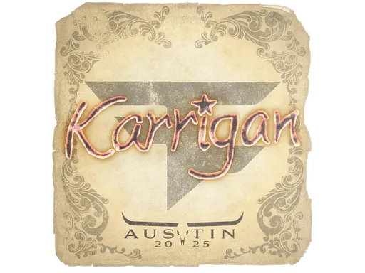 Наклейка | karrigan | Остин-2025
