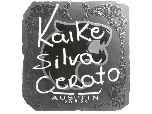 Наклейка | KSCERATO (металлическая) | Остин-2025