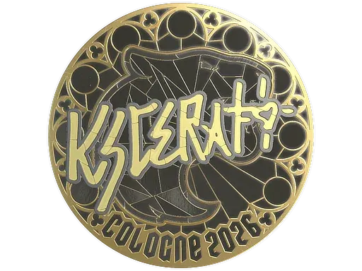 Sticker | KSCERATO (Gold) | Cologne 2026