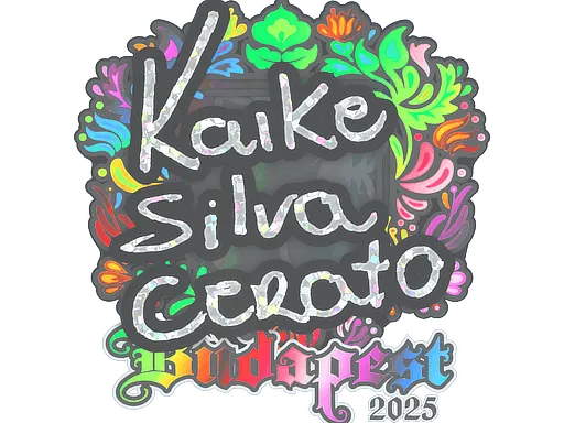 Наклейка | KSCERATO (голографическая) | Будапешт-2025
