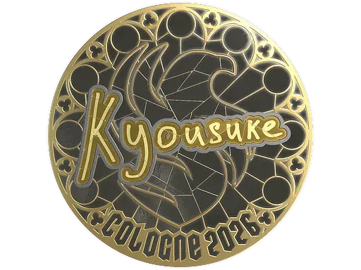 Sticker | kyousuke (Gold) | Cologne 2026