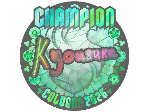 Sticker | kyousuke (Holo, Champion) | Cologne 2026