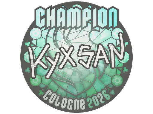 Sticker | kyxsan (Champion) | Cologne 2026