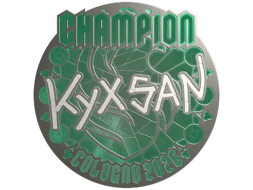 Sticker | kyxsan (Foil, Champion) | Cologne 2026