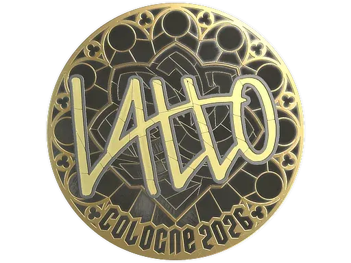 Sticker | latto (Gold) | Cologne 2026