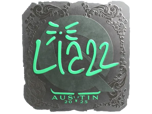 Наклейка | Liazz (металлическая) | Остин-2025
