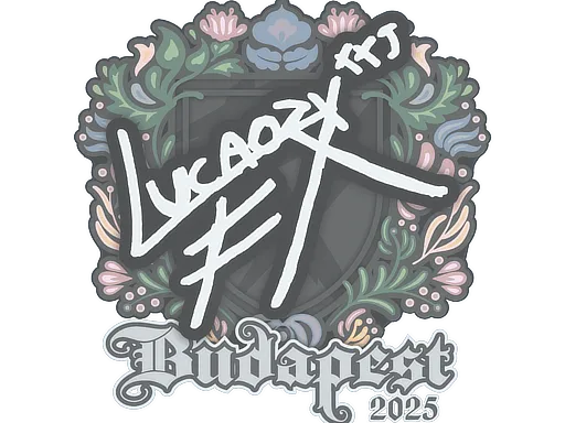Наклейка | Lucaozy | Будапешт-2025