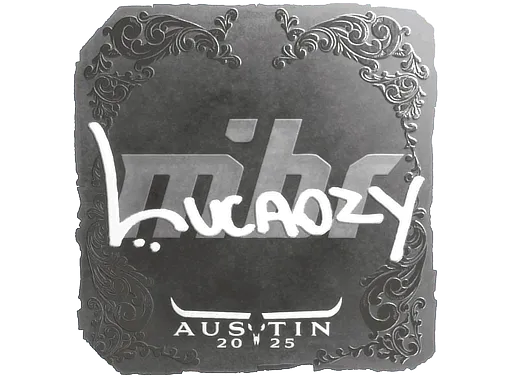 Наклейка | Lucaozy (металлическая) | Остин-2025