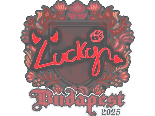 Наклейка | Lucky | Будапешт-2025