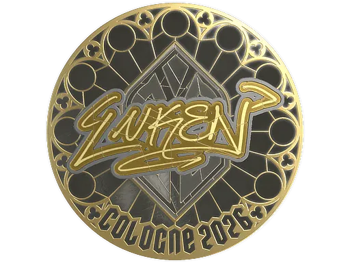 Sticker | luken (Gold) | Cologne 2026