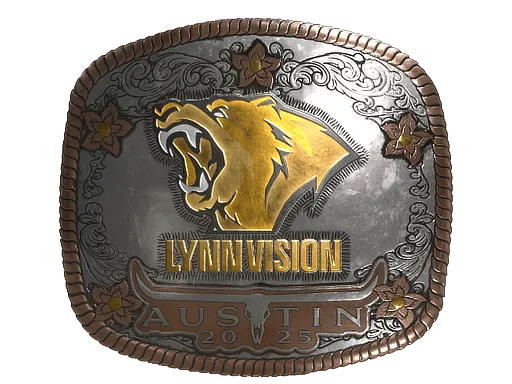 Наклейка | Lynn Vision (металлическая) | Остин-2025