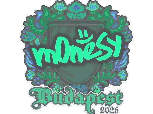 Наклейка | m0NESY | Будапешт-2025