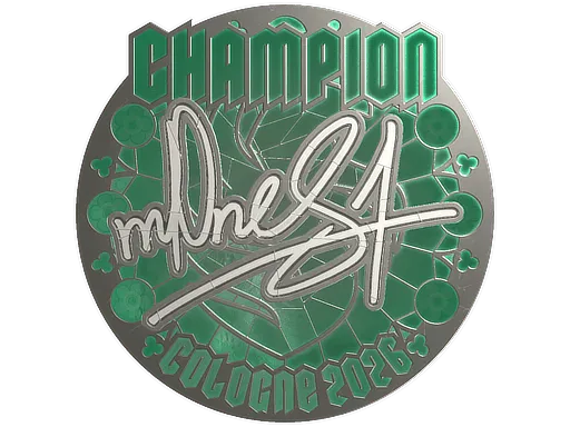 Sticker | m0NESY (Foil, Champion) | Cologne 2026