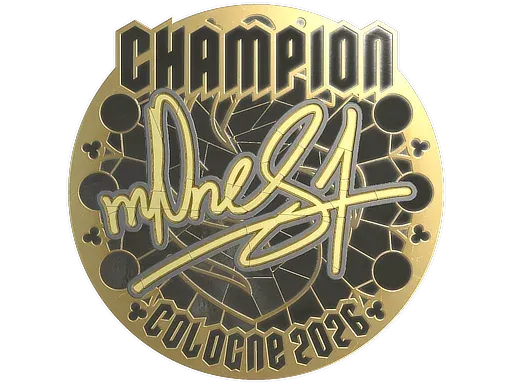 Sticker | m0NESY (Gold, Champion) | Cologne 2026