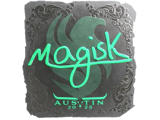 Наклейка | Magisk (металлическая) | Остин-2025