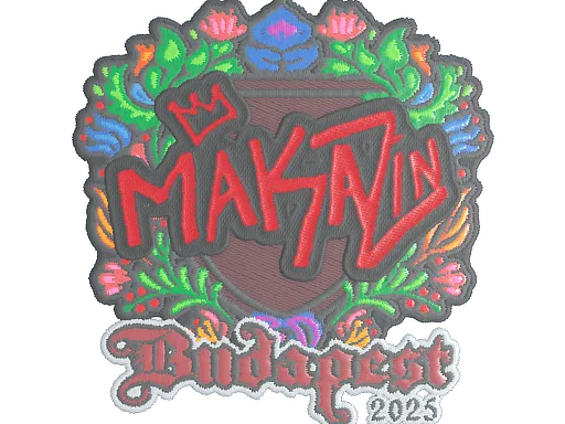 Sticker | Maka (Embroidered) | Budapest 2025