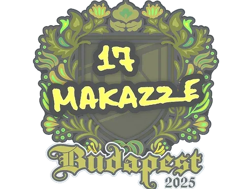 Наклейка | makazze | Будапешт-2025