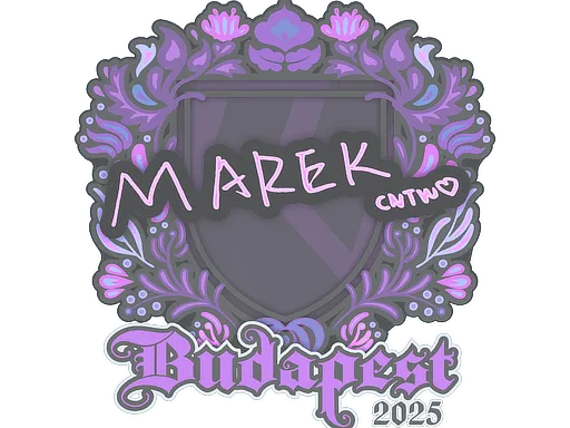 Наклейка | Marek | Будапешт-2025