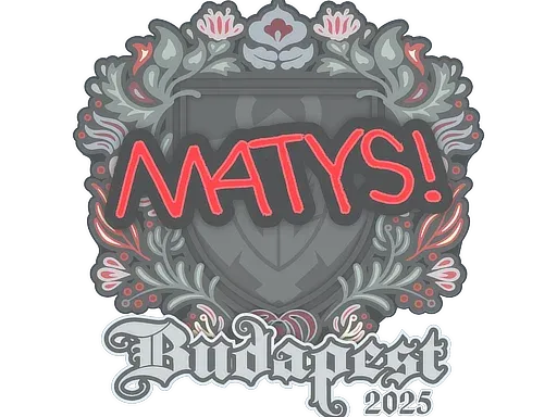 Наклейка | MATYS | Будапешт-2025