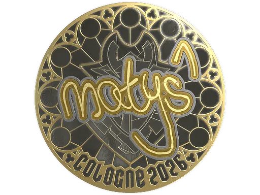 Sticker | MATYS (Gold) | Cologne 2026