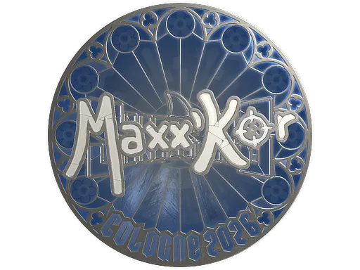 Sticker | maxxkor (Foil) | Cologne 2026