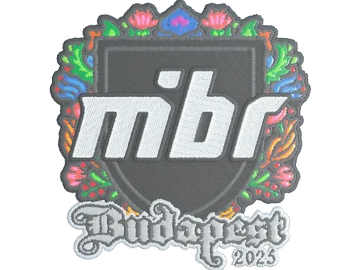Наклейка | MIBR (вышитая) | Будапешт-2025