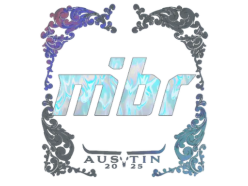 Наклейка | MIBR (голографическая) | Остин-2025