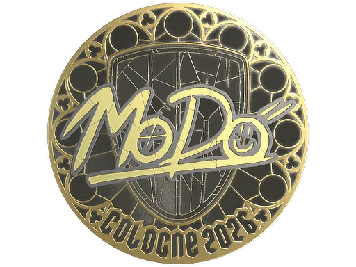 Sticker | MoDo (Gold) | Cologne 2026