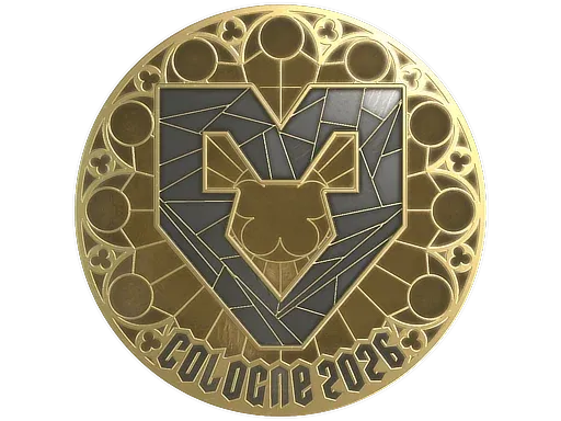 Sticker | MOUZ (Gold) | Cologne 2026