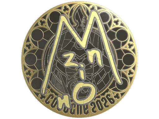 Sticker | mzinho (Gold) | Cologne 2026