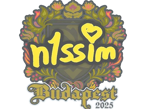 Наклейка | n1ssim | Будапешт-2025